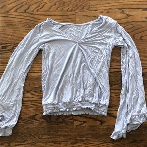 American eagle long sleeve flow top